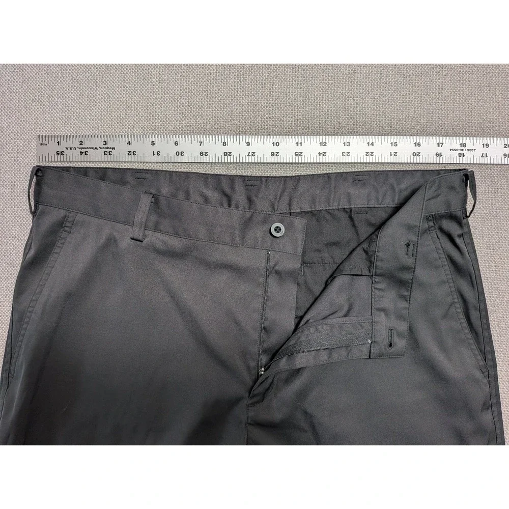 Nike Golf Activewear Pants Men's Black 36x30 Dri-Fit Polyester Spandex